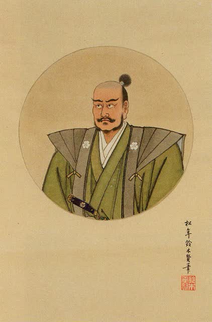 長宗我部盛親の肖像
